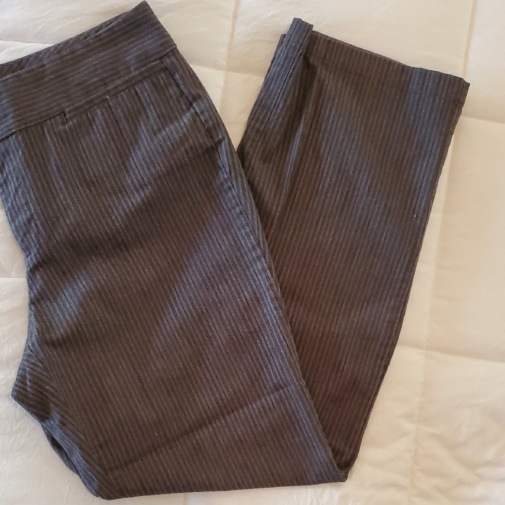 DOCKERS Striped Navy & Black Pants